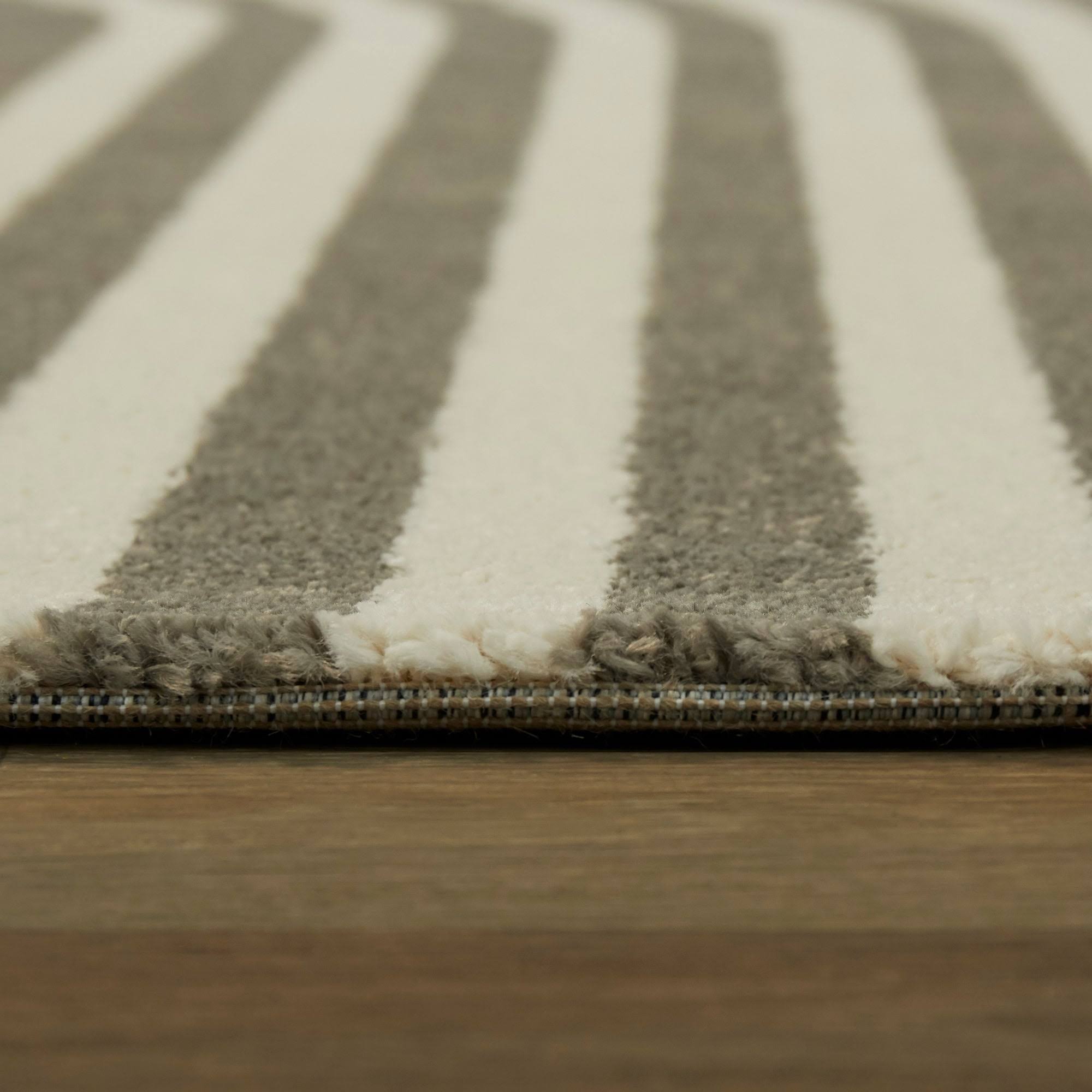 Gateway Modern Arch Area Rug - 7&10x22 x 10& - Taupe