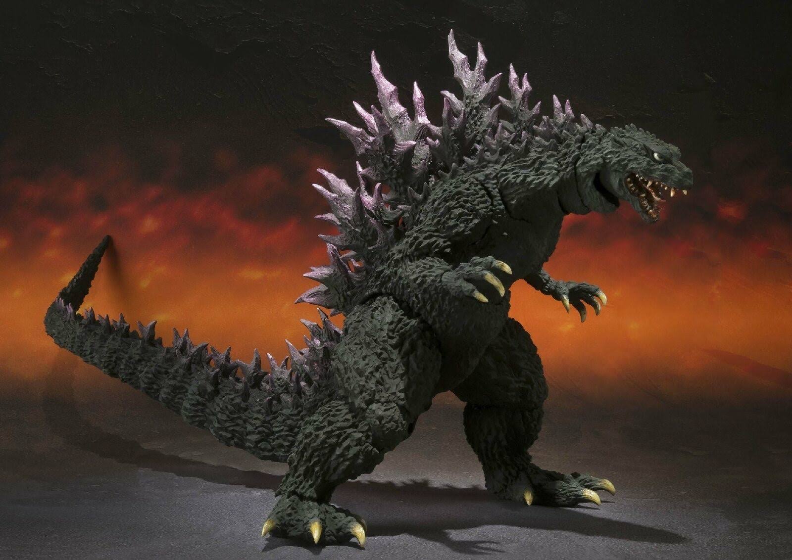 S.H.MonsterArts Godzilla 2000 Millennium Action Figure Bandai Tamashii Nations