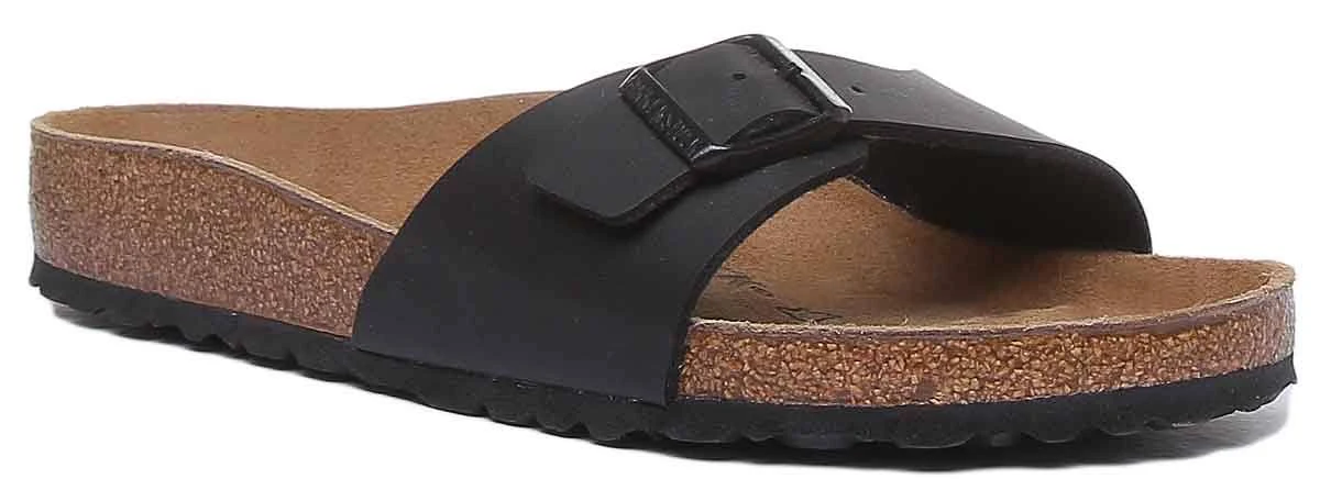Birkenstock Madrid 40791 Ladies Birko-Flor Black: Size 42