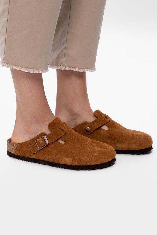 Birkenstock Boston Suede Sandal