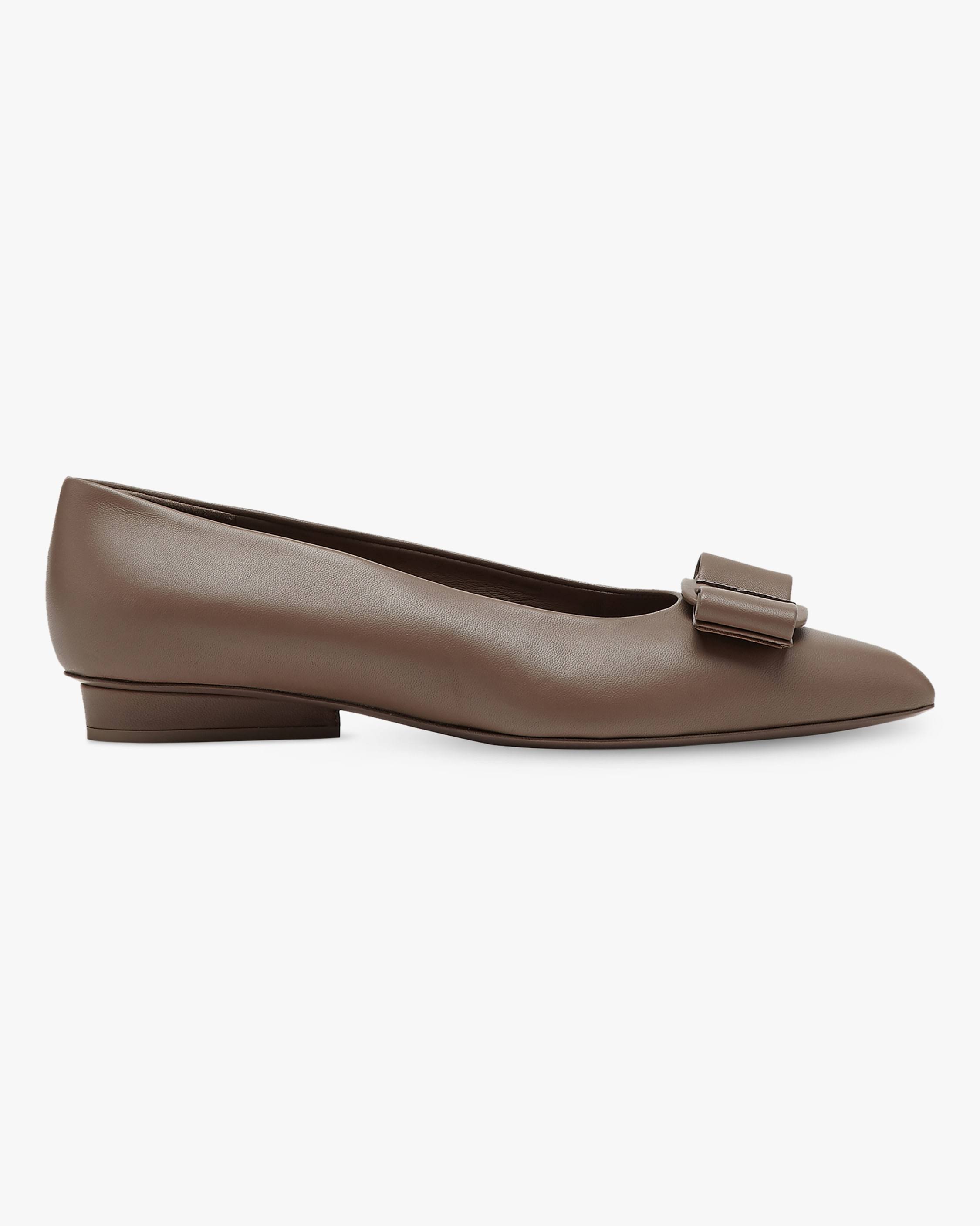 Salvatore Ferragamo Viva Leather Flat