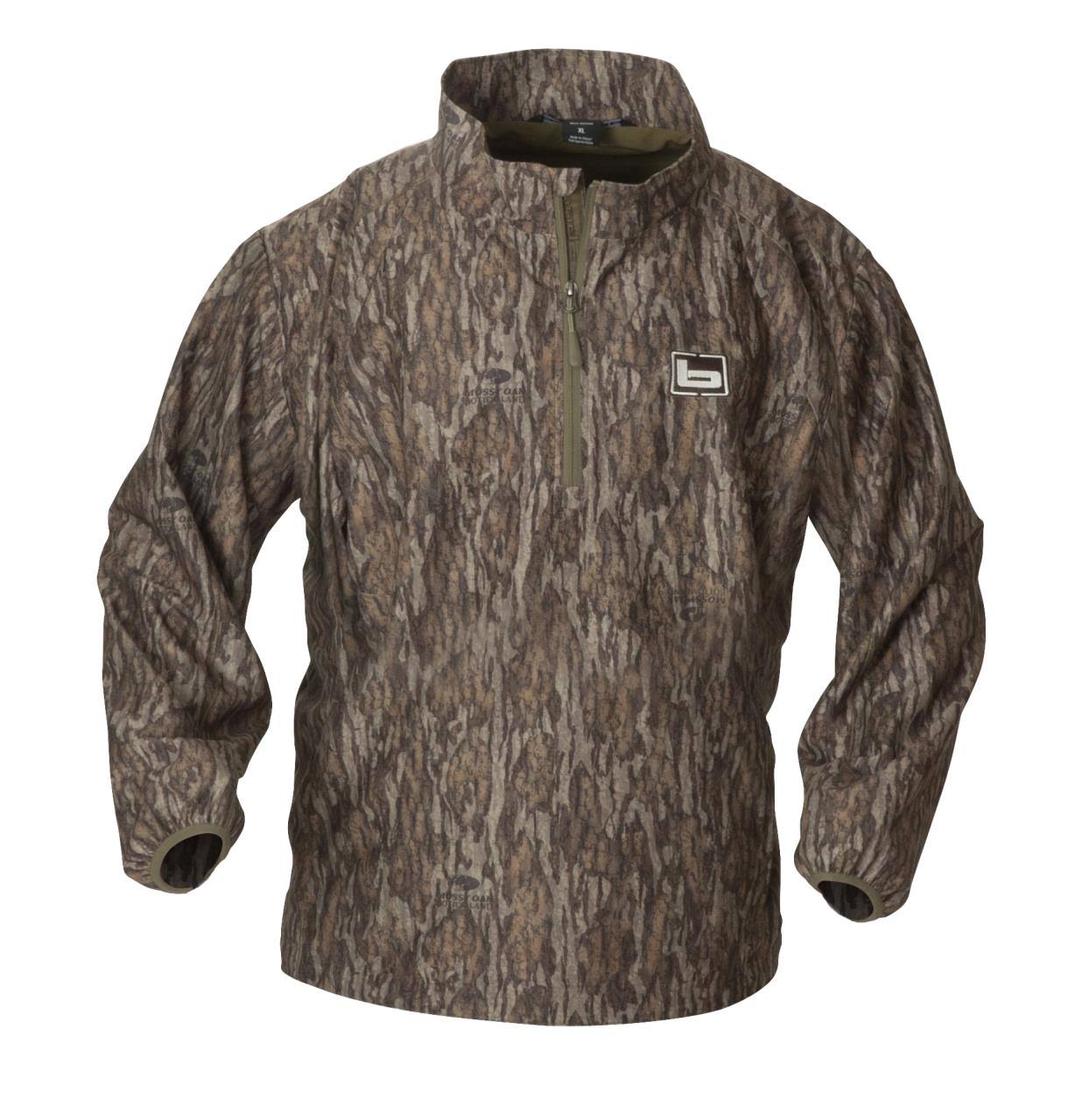 Banded Windproof Pullover - Mossy Oak Bottomland Medium