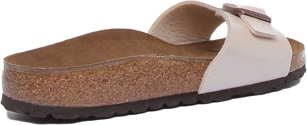 Birkenstock Women's Madrid Sandals Graceful Pearl White