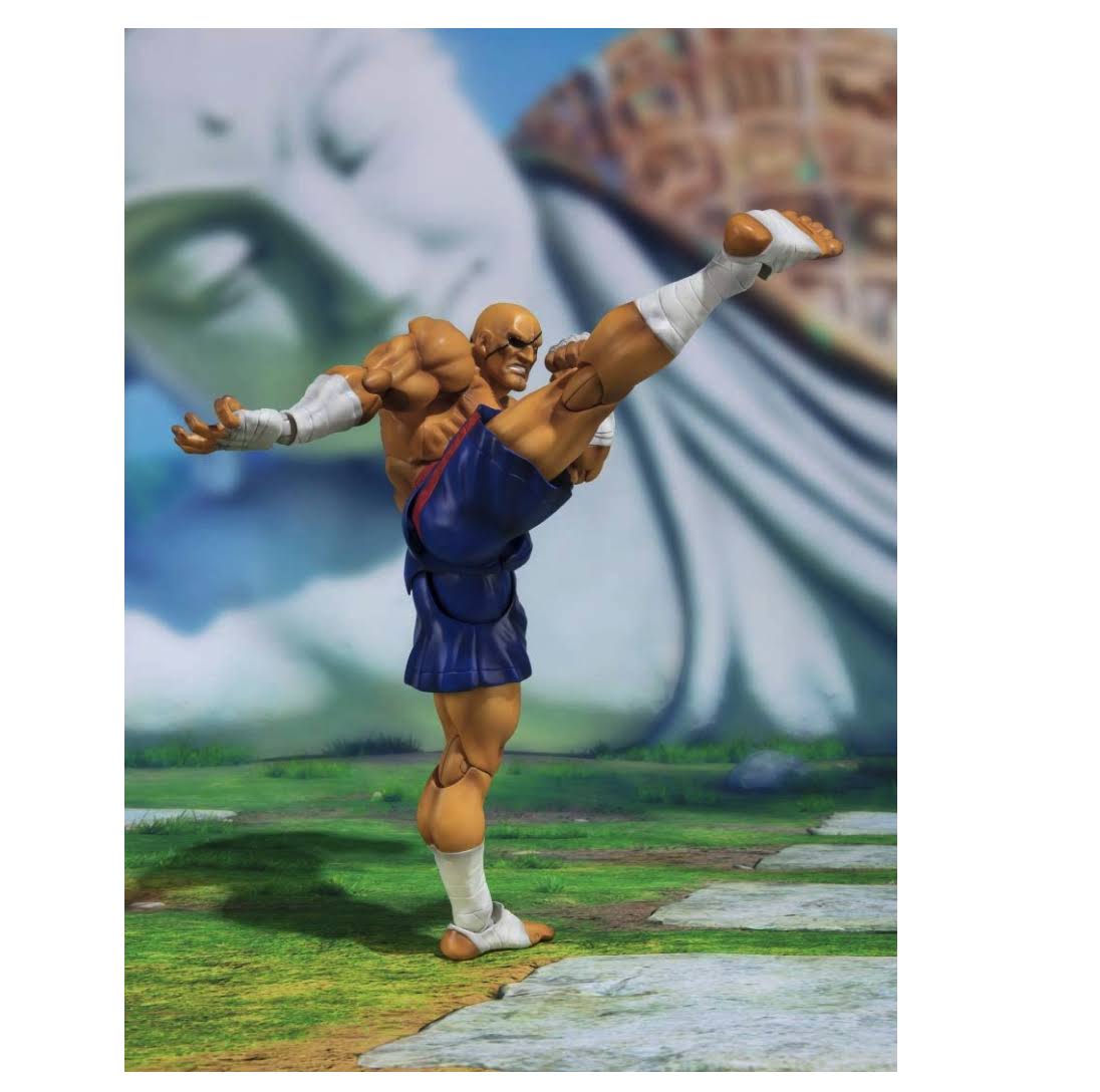Street Fighter V Sagat S.H.Figuarts Action Figure