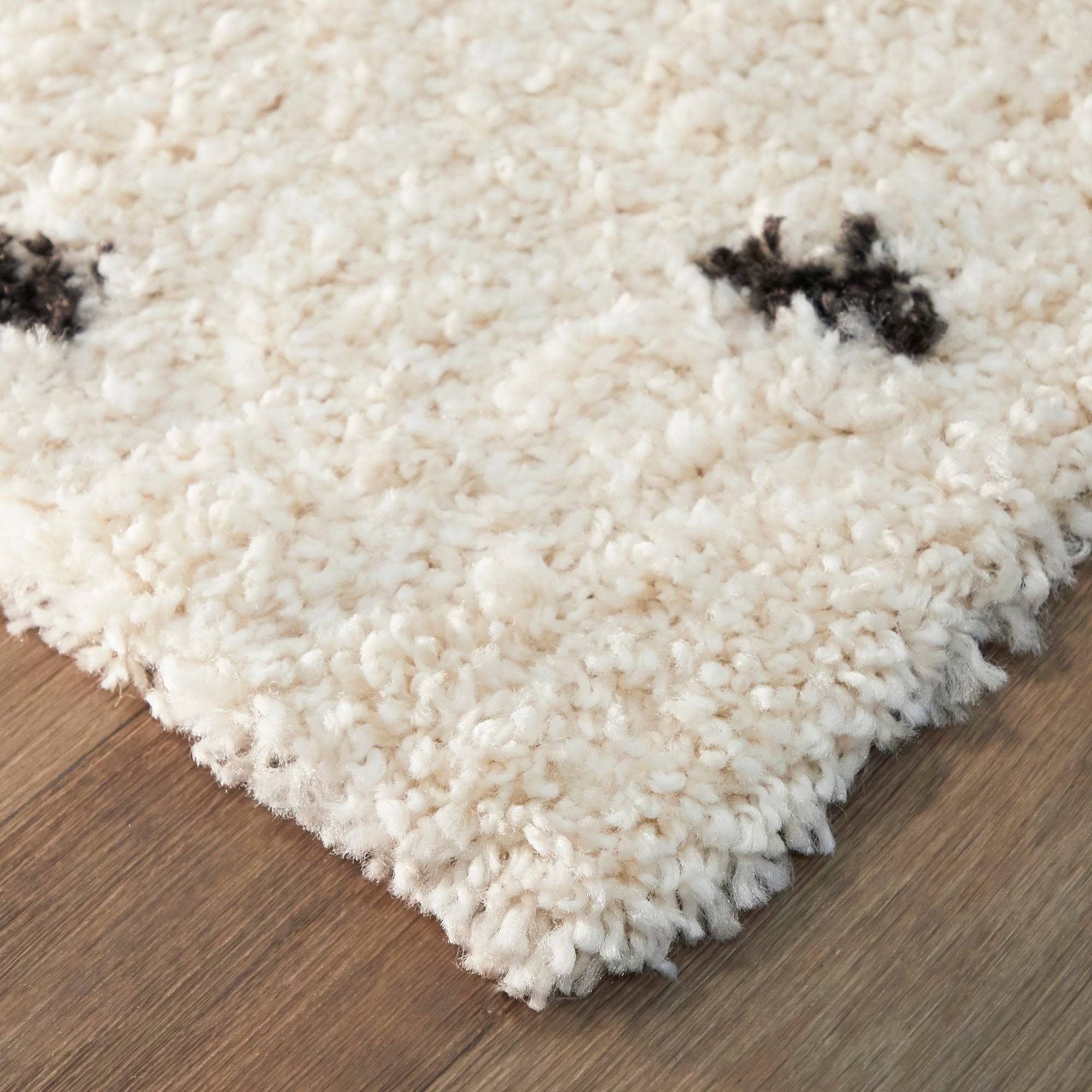 BALTA Taylor Burnt Orange 8 ft. x 10 ft. Trellis Shag Area Rug
