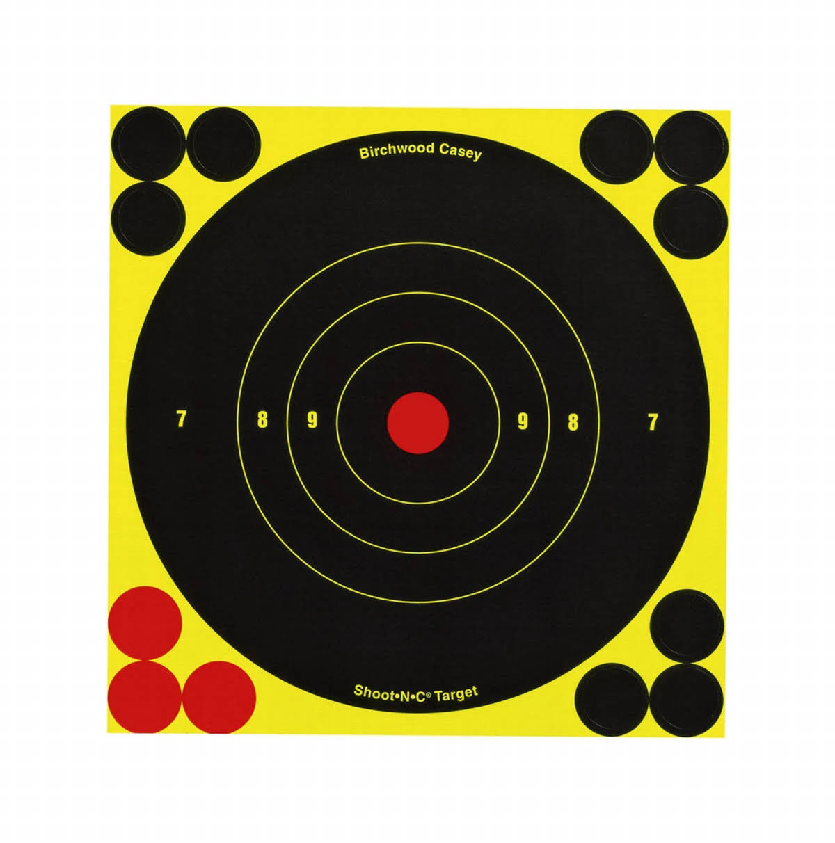Birchwood Casey Shoot-N-C Targets: Bull&S-Eye Shootnc 6x22 Be Tgt /1000