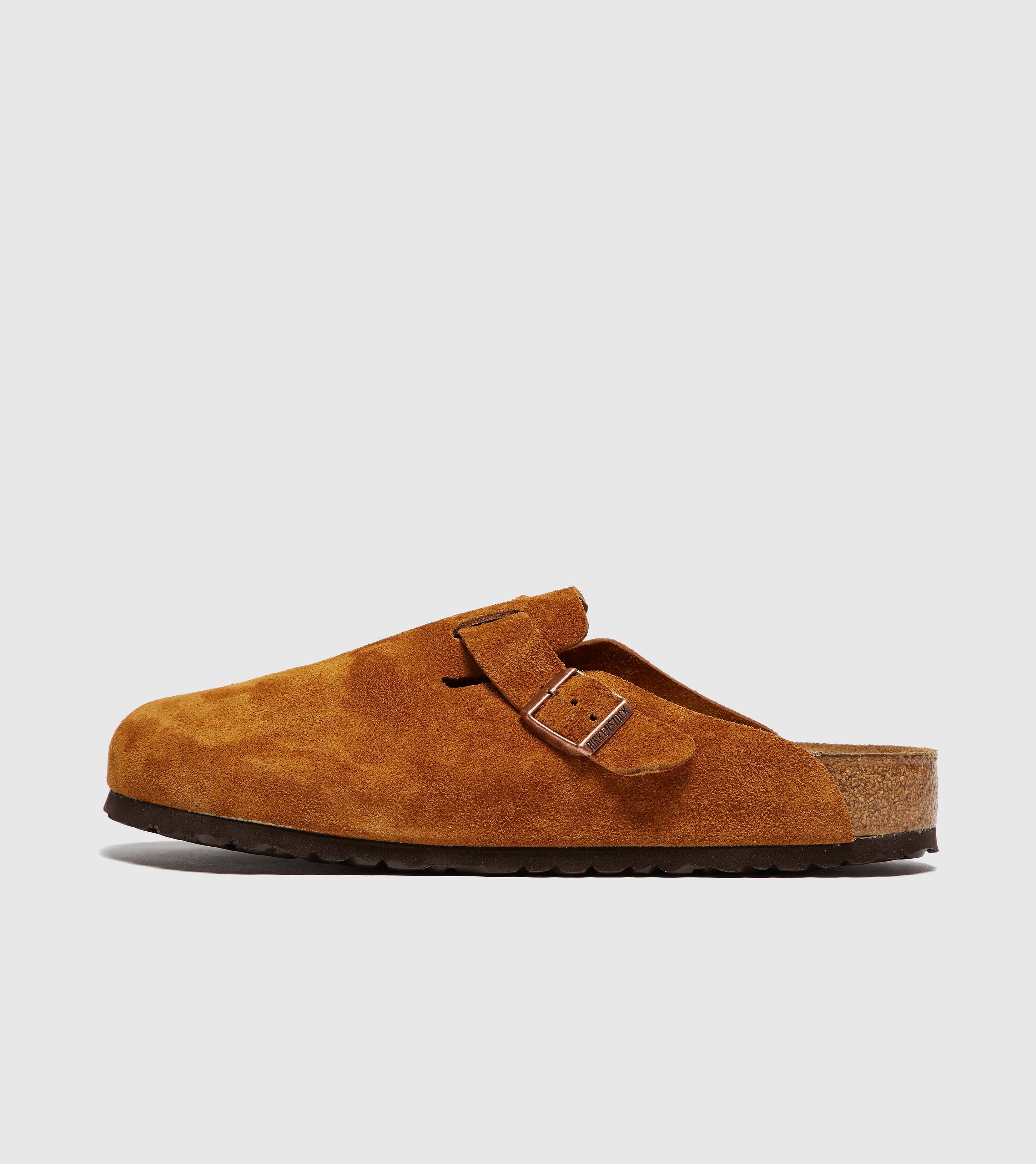 Birkenstock Boston Suede Sandals - Mink