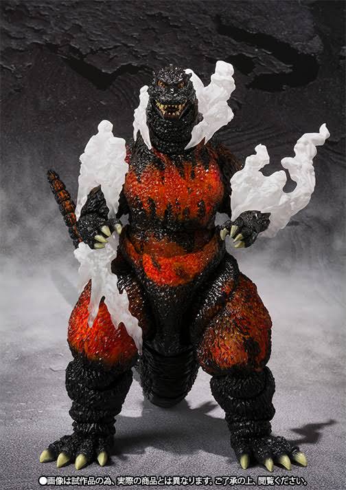 S.H. MonsterArts 1995 Ultimate Burning Godzilla Action Figure