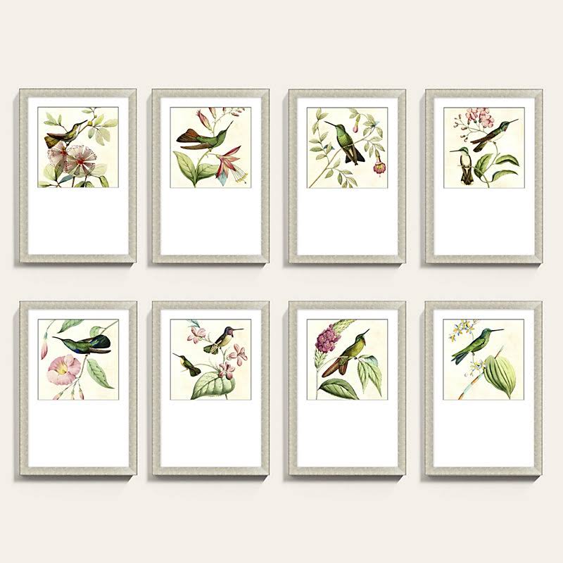 Hummingbird Spring Art 21x22 x 18x22 - Ballard Designs