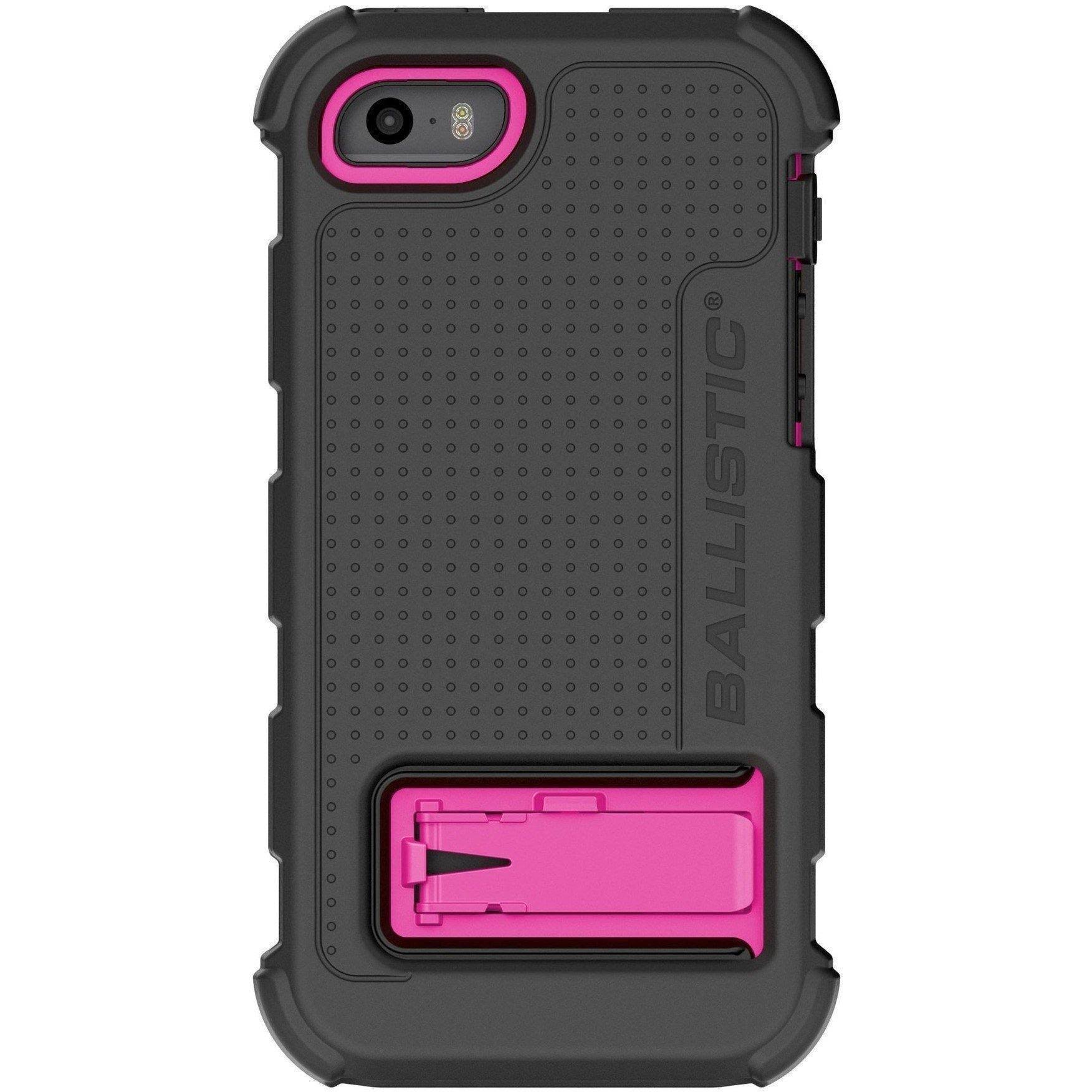 Ballistic iPhone 5/5s/SE Hard Core Case - Pink / Black