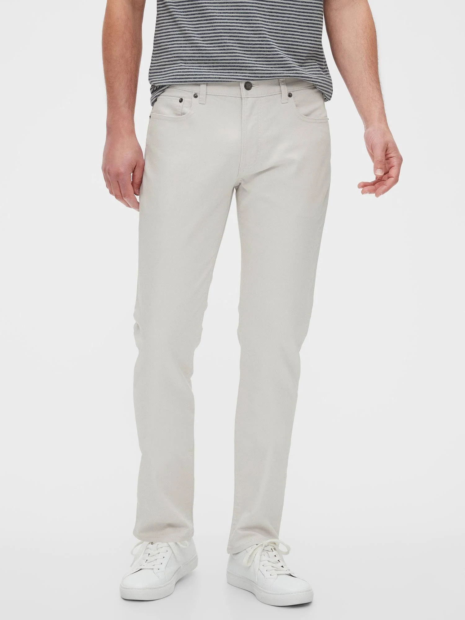 Men's Slim-Fit Travel Jean Silver Screen