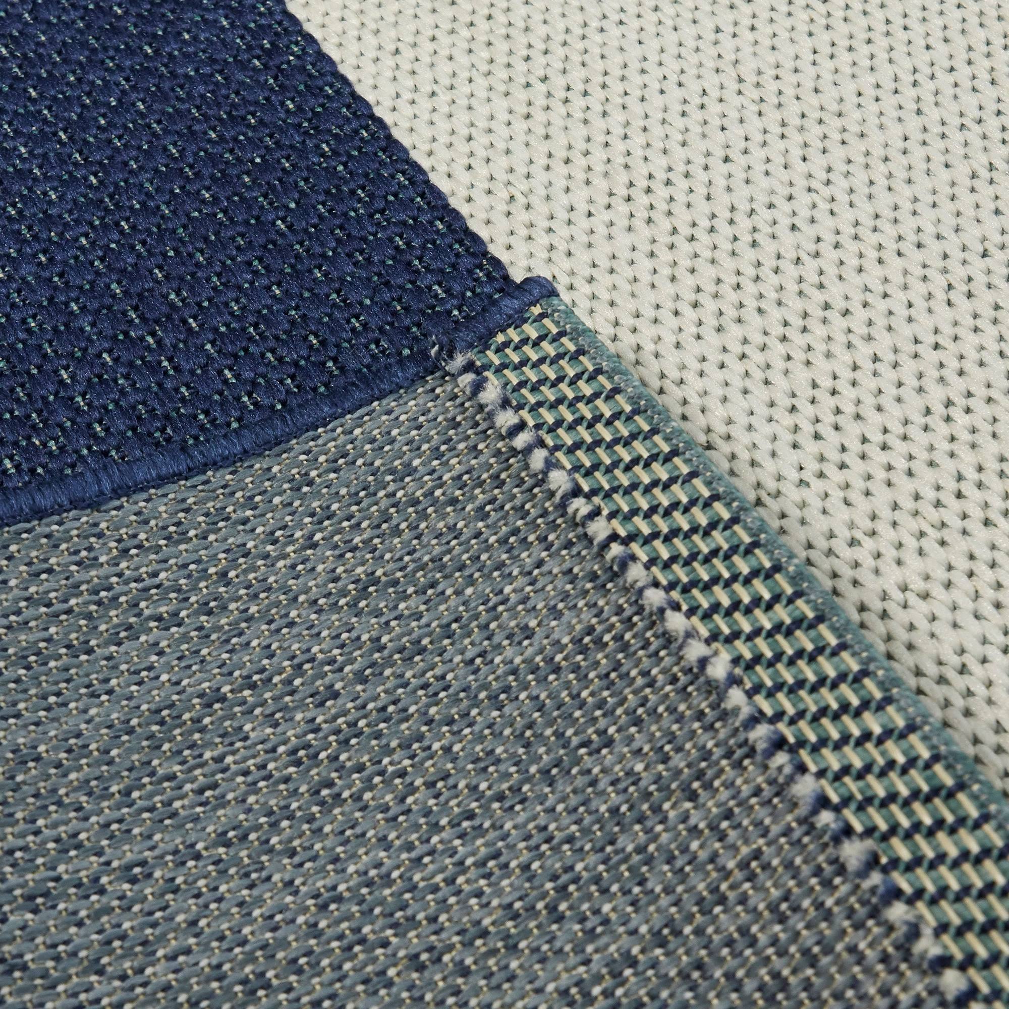 BALTA Read Blue 5 ft. x 7 ft. Modern Indoor/Outdoor Area Rug