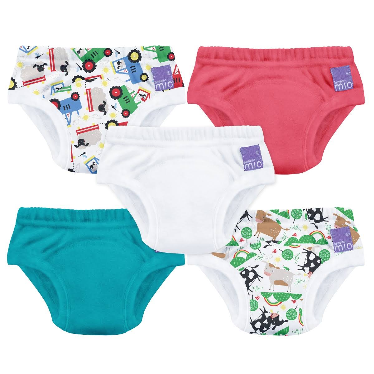 Bambino Mio Potty Training Pants, 5 Pack, Mixed Girl Fairy / 3+ Years