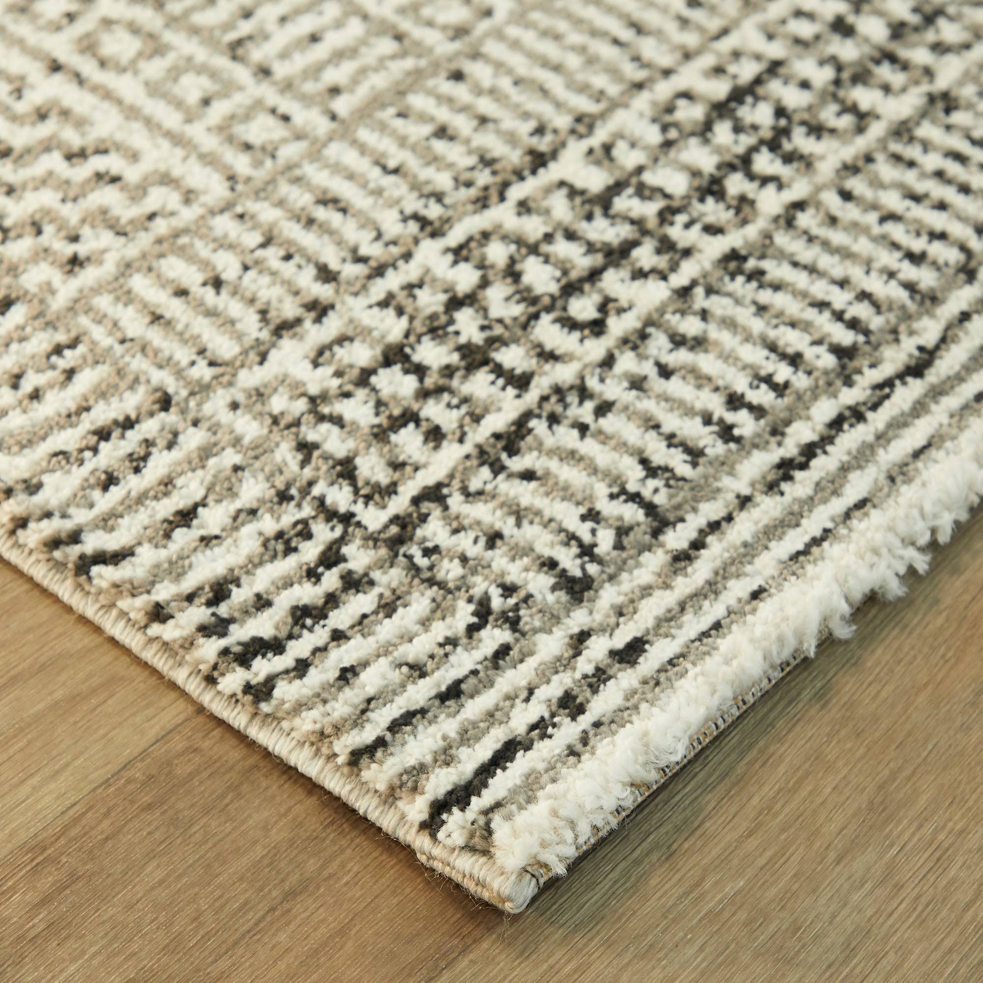 Timur Transitional Area Rug - Grey - 7&10x22 x 10&