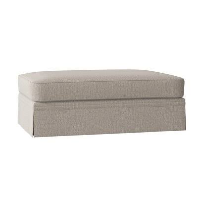 Birch Lane Estella Ottoman Body Fabric: Sustain Dursky Linen