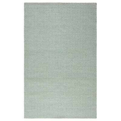 Ava Handmade Wool Green Area Rug Birch Lane Rug Size: Rectangle 3& x 5&