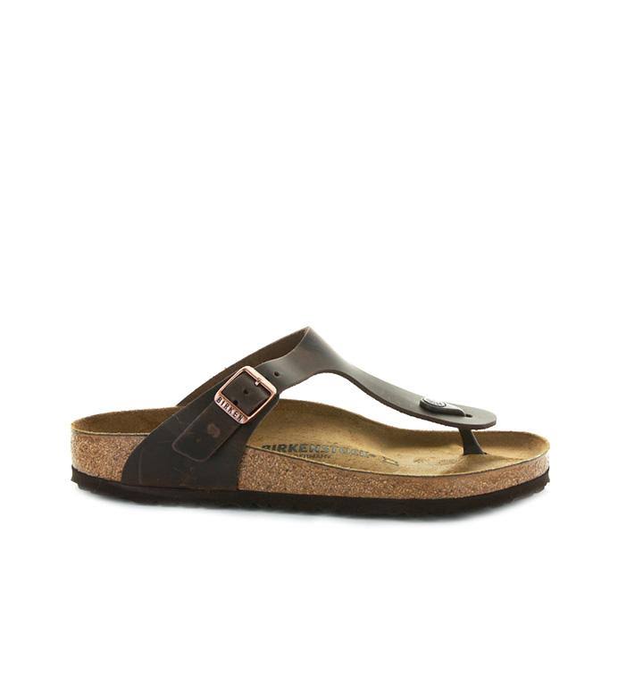 Birkenstock - GIZEH_OILED-LEATHER Brown / 37