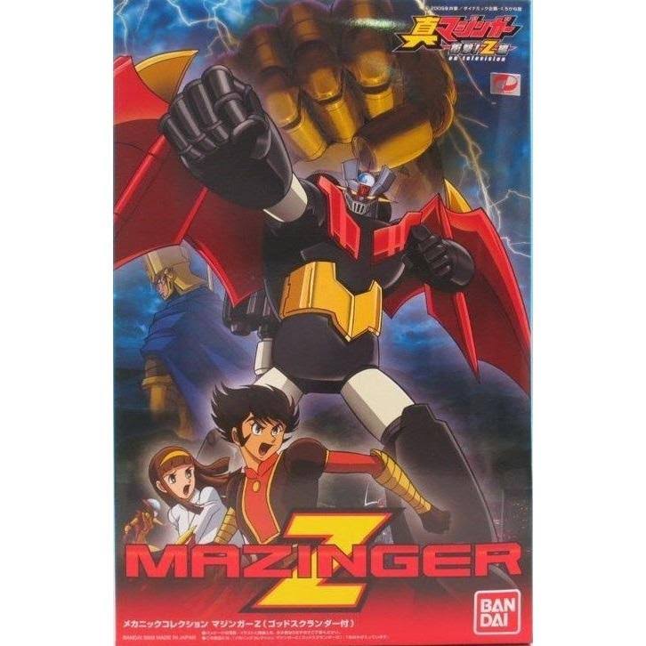 Mazinger Z with God Scrander