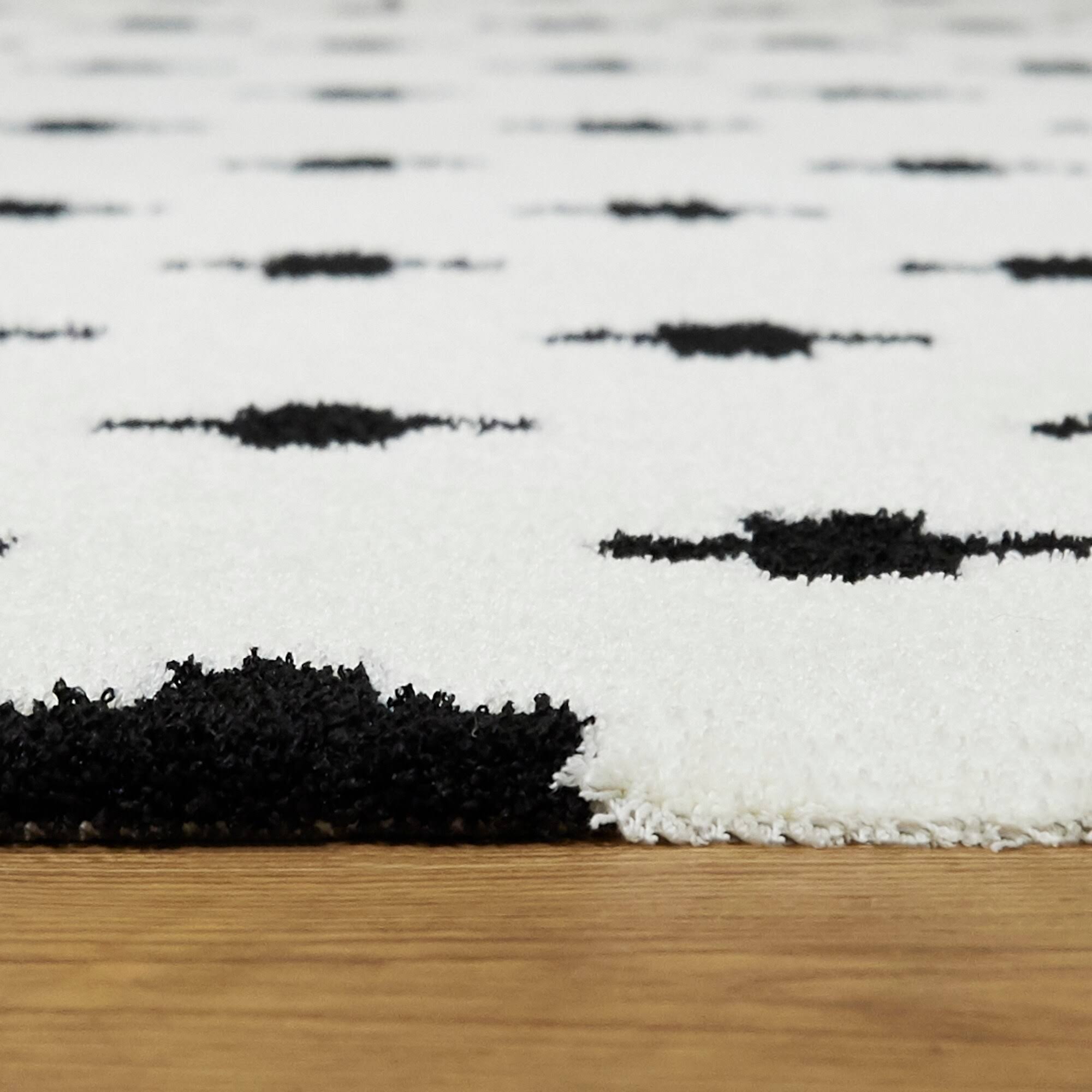 Balta Super Soft Plus Small Black 5 ft. x 7 ft. Area Rug