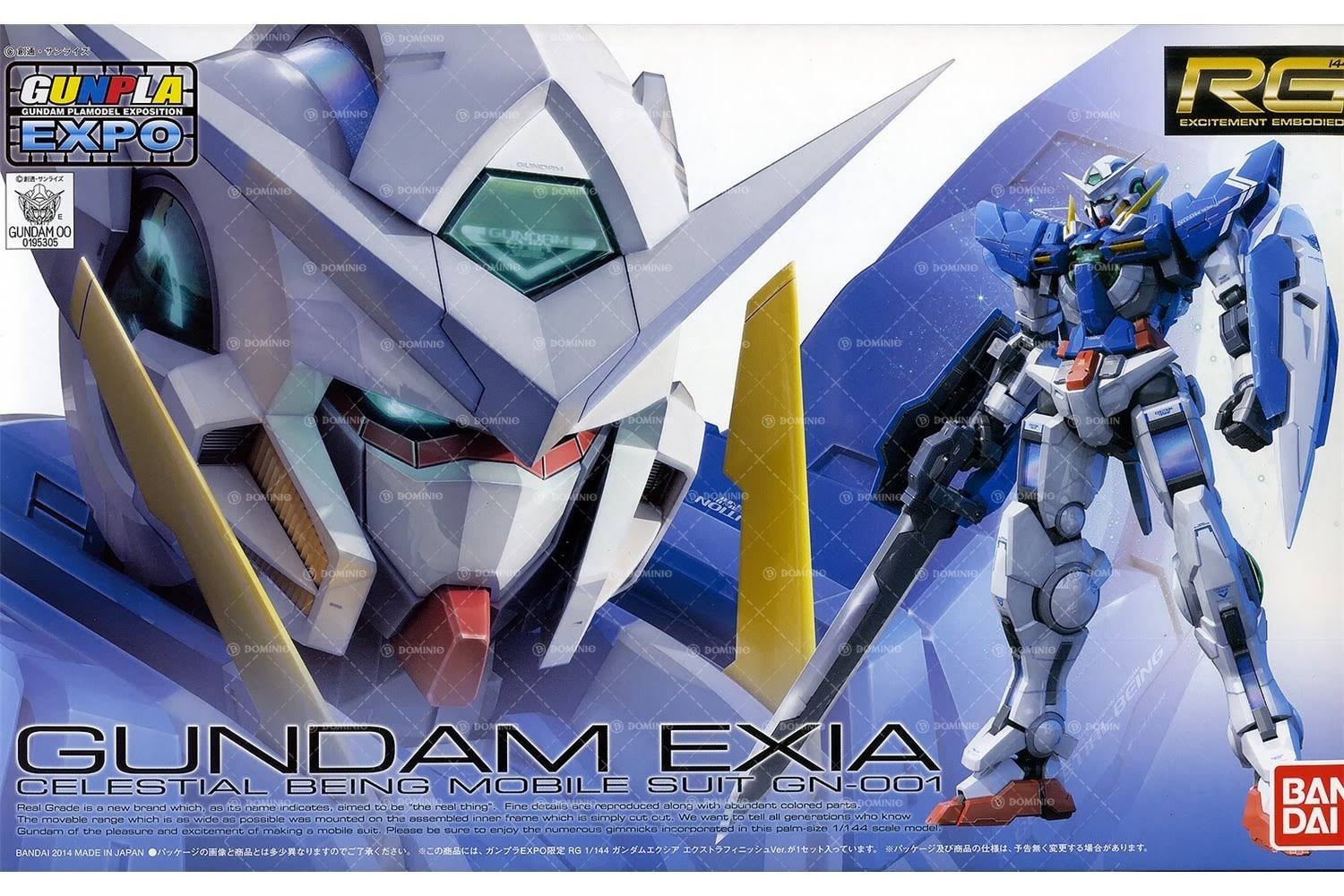 RG 1/144 Gundam Exia Extra Finish Ver. Gunpla Expo Limited 2014
