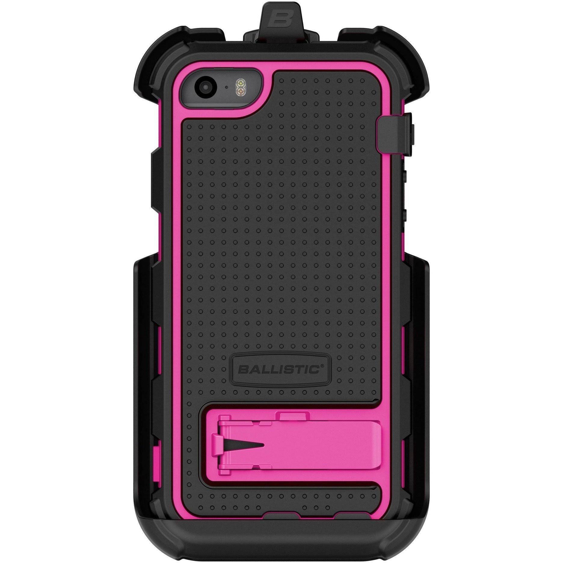 Ballistic iPhone 5/5s/SE Hard Core Case - Pink / Black