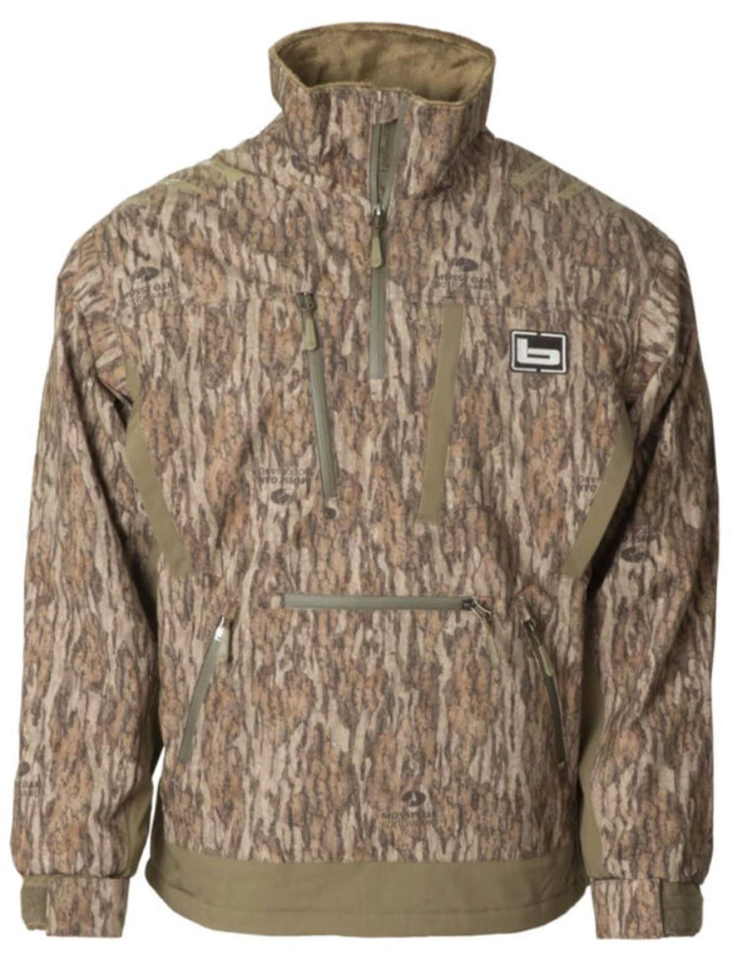Banded Stretchapeake Insulated Quarter-Zip Pullover, 2XL / Bottomland