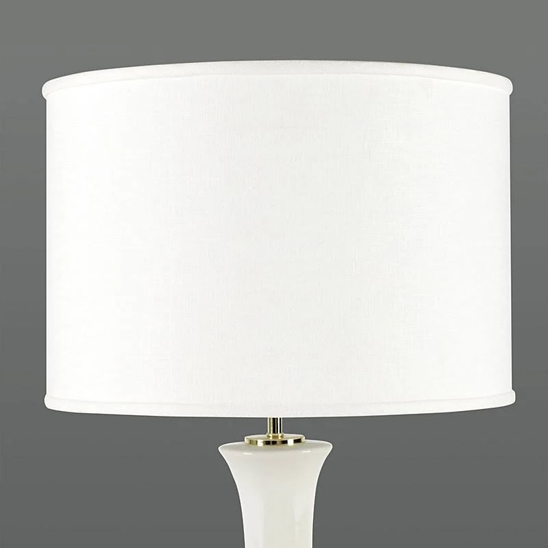 Couture Drum Lamp Shade Silver 14x22 - Ballard Designs