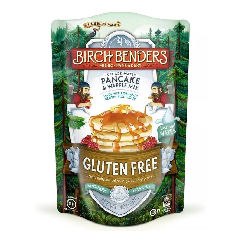 Birch Benders Sin Gluten Free Harina Pancake Hot Cake Waffle