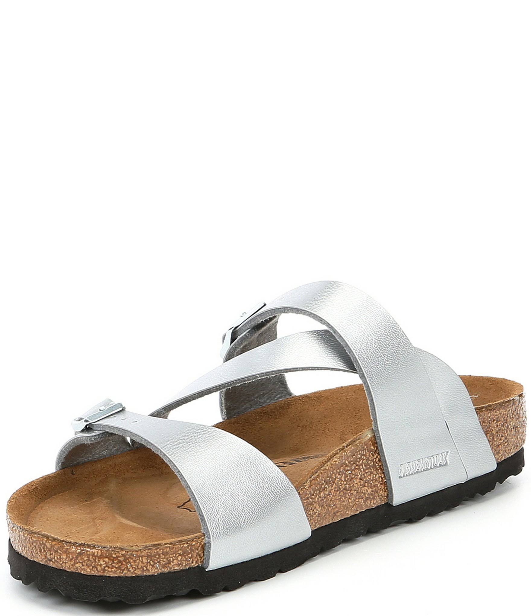 Women's Birkenstock Salina, Silver, 39