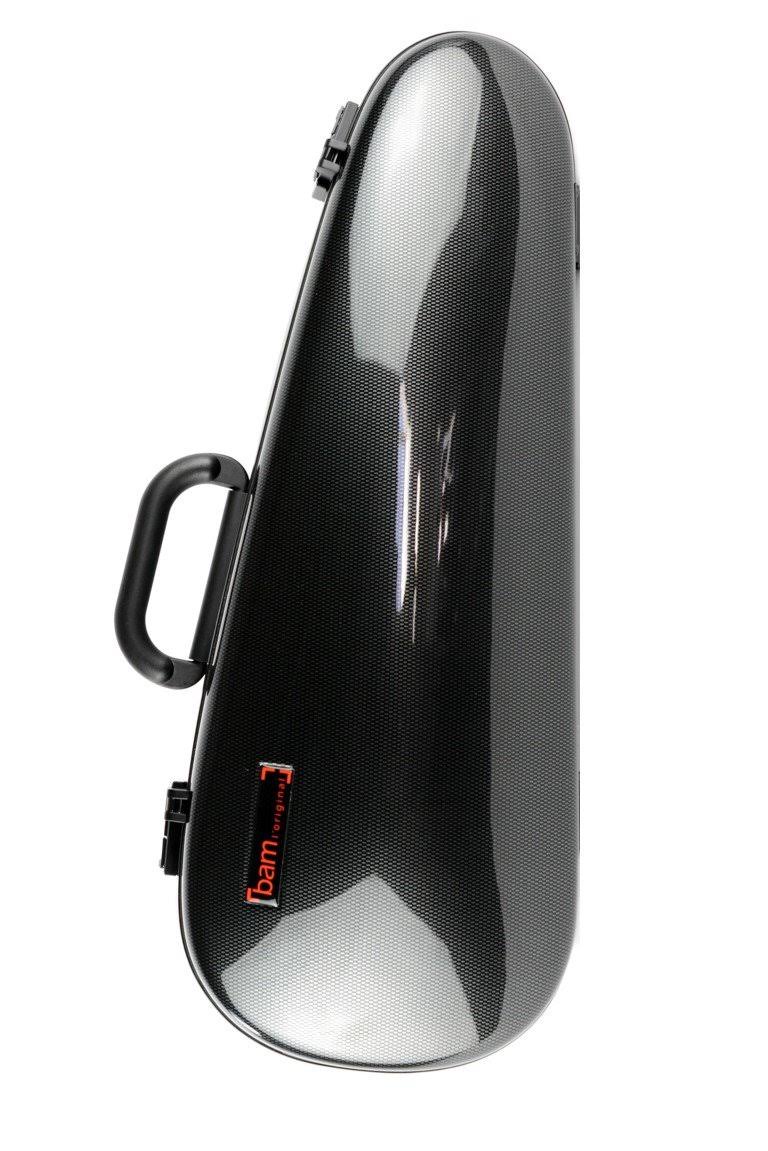 BAM Hightech Cabin Violin Case Black Carbon Look