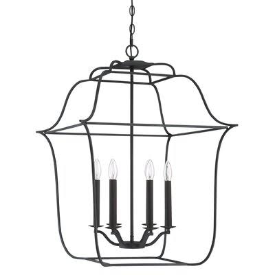 Caulksville 6 - Light Lantern Geometric Chandelier