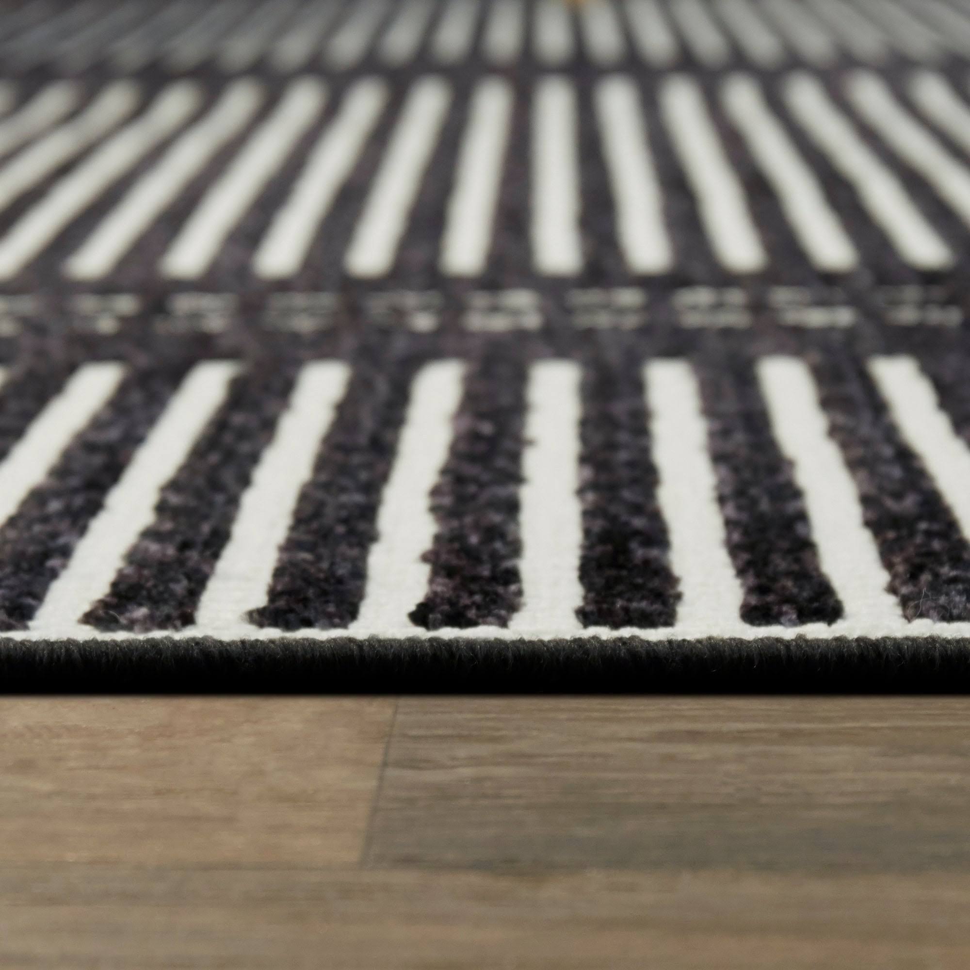 Sinclair Contemporary Area Rug - 2&7x22 x 7& Runner - Blue