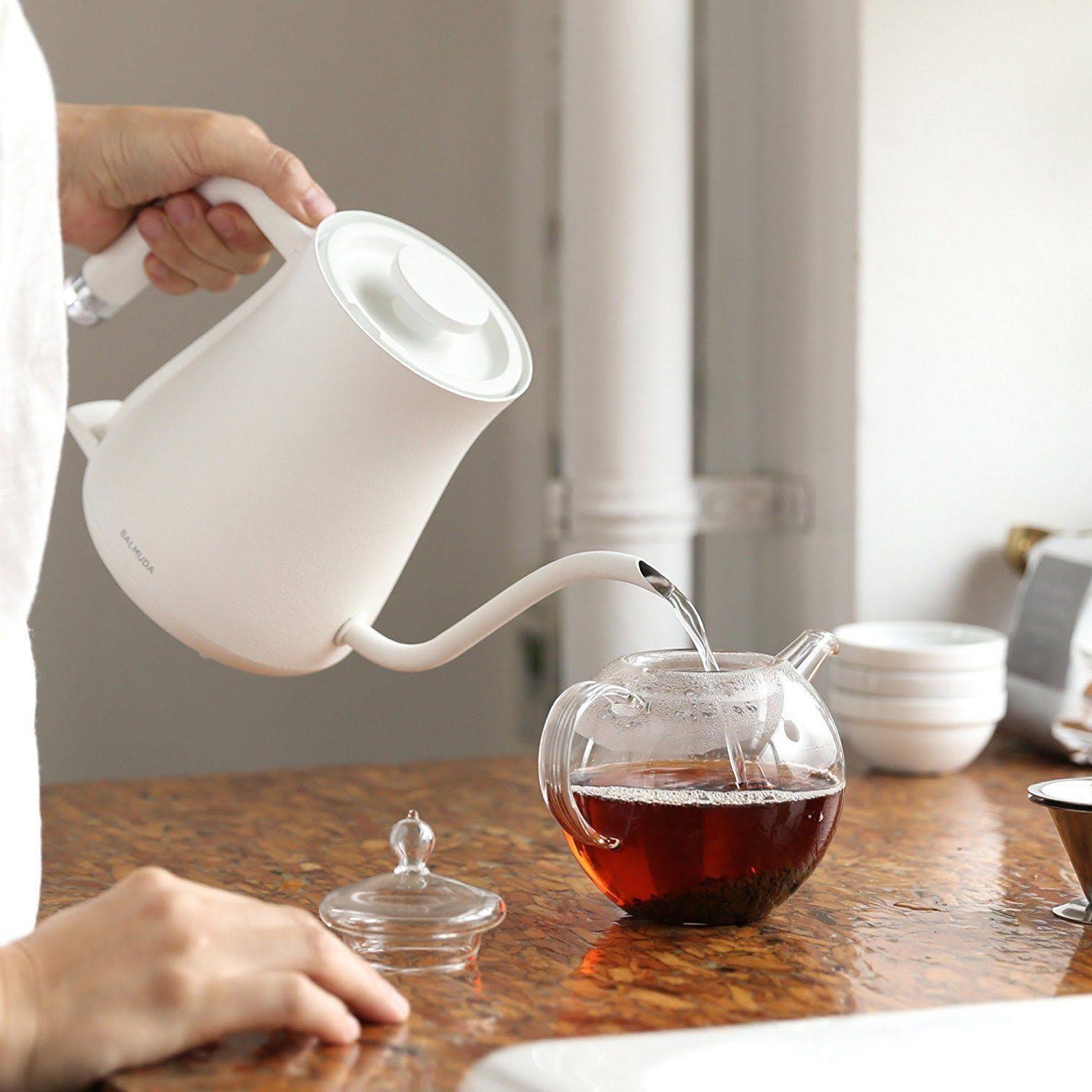 BALMUDA Electric Kettle The Pot K02A-WH (White)