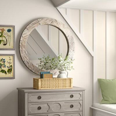 Three Posts Arminta Cottage/Country Accent Mirror