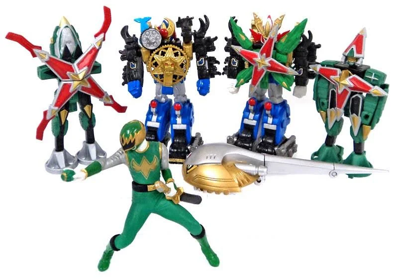 Power Rangers Dino Thunder Series 3 Micro PVC Set