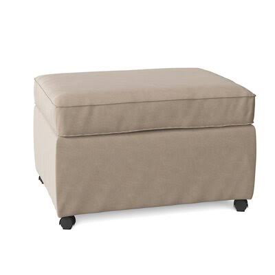Birch Lane Manning 28x22 Rectangle Standard Ottoman Body Fabric: Tibby Linen