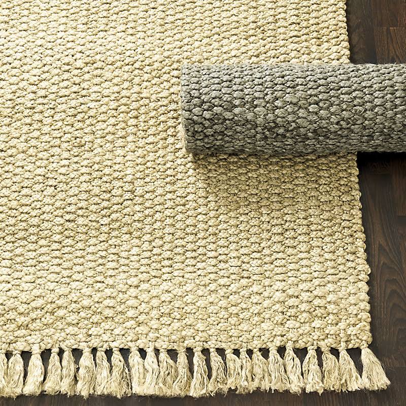 Braided Jute Rug Natural 4& x 6& - Ballard Designs
