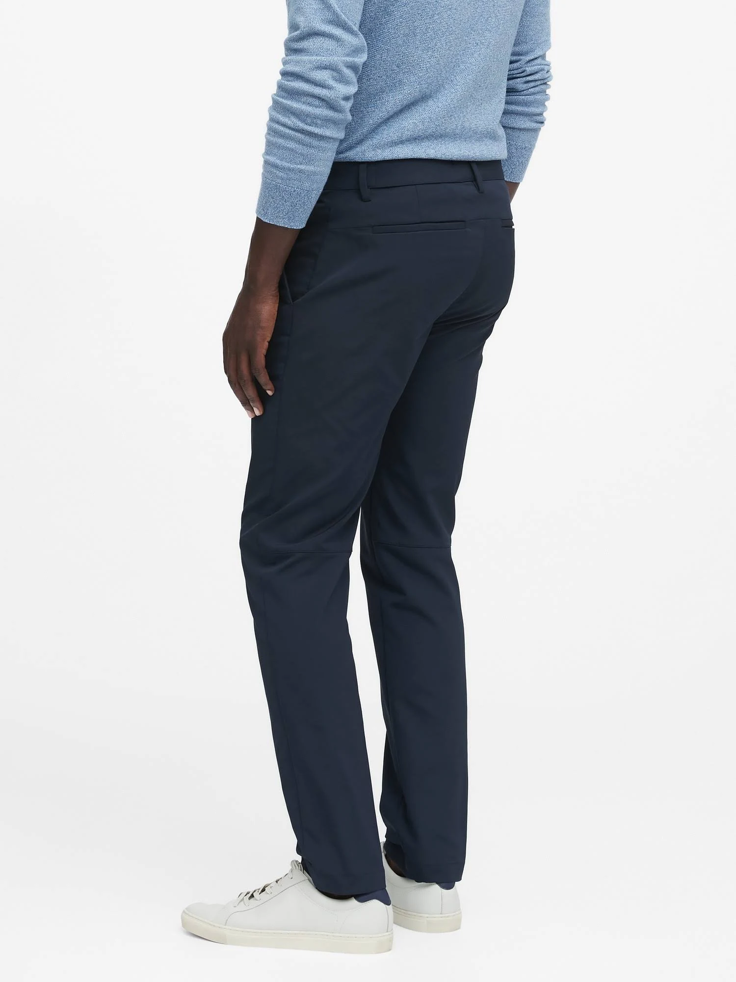 Banana Republic Men's Slim City Pant Night Navy Size 28W 28L