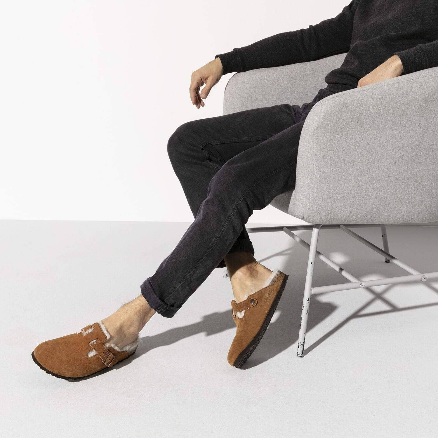 Birkenstock Men's Arizona Shearling Sandals