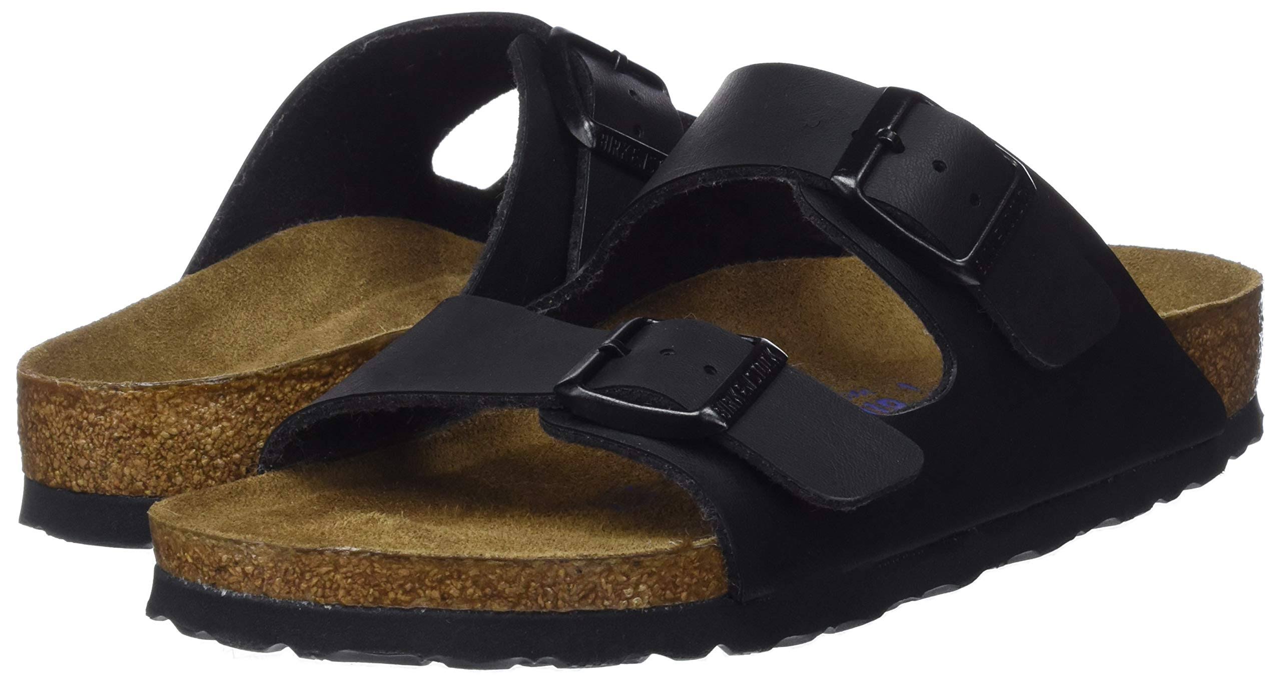 Birkenstock Arizona Oiled Leather Sandals - Black