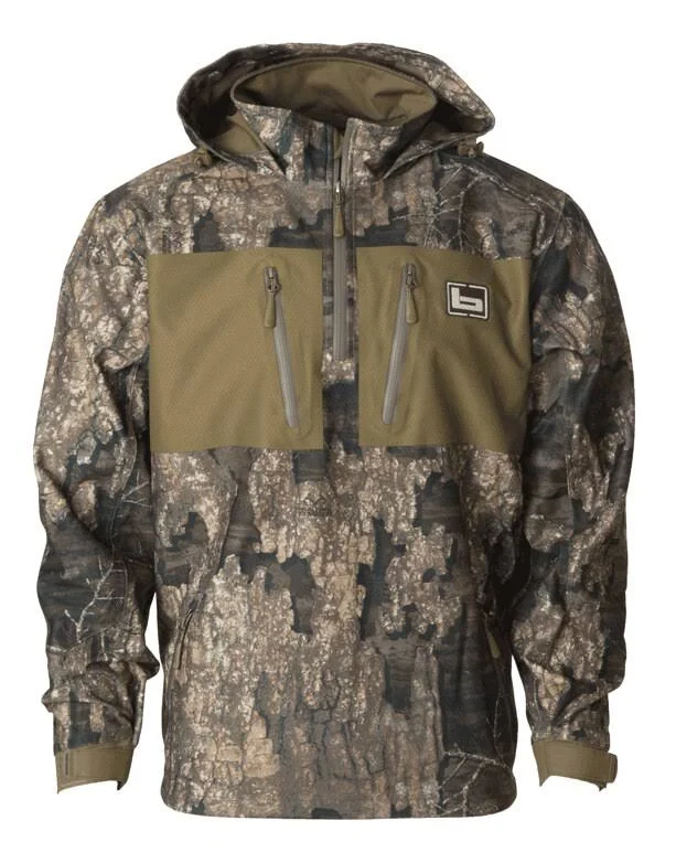 1/4 Zip Waterproof Hooded Pullover (X-Large Tall)