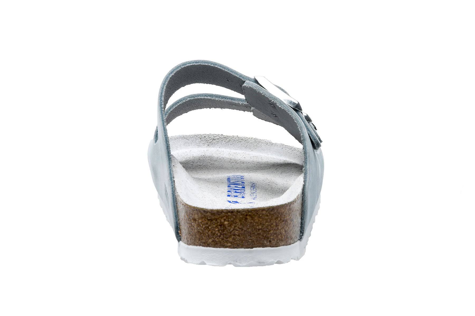 Birkenstock Arizona Soft Footbed (Sky Nubuck) Women's Sandals