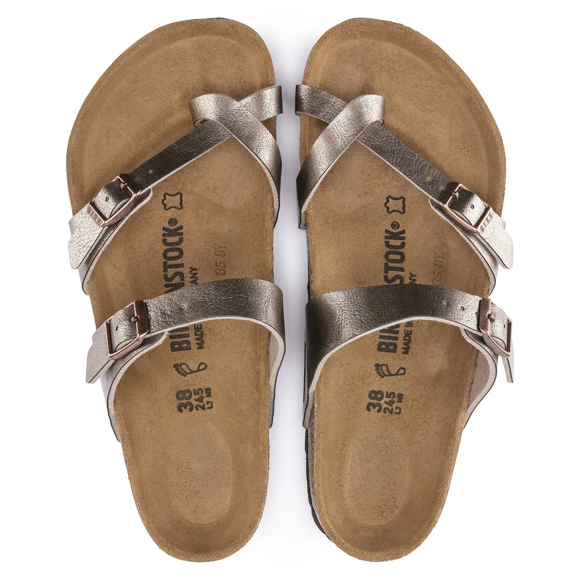 Birkenstock Women's Mayari Sandal - 36 - Graceful Taupe / Birko-Flor