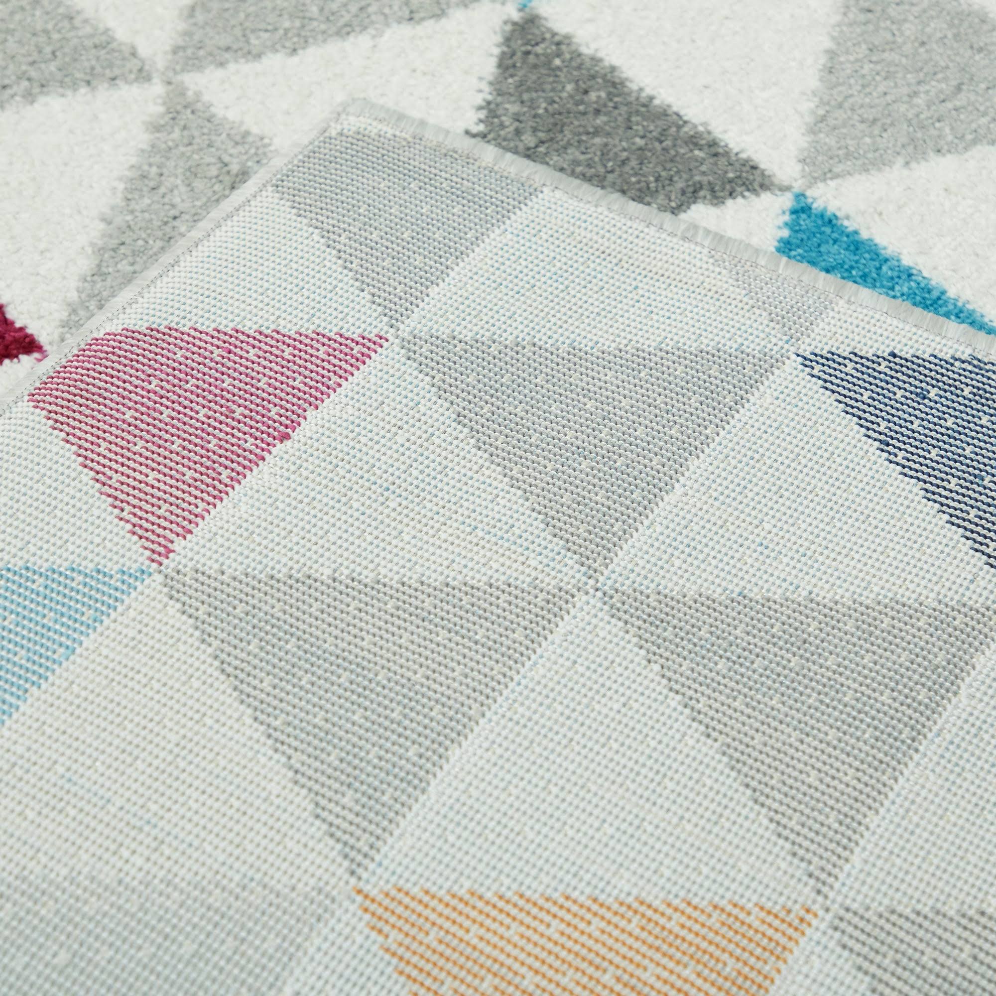 BALTA Modern Triangles Multicolor 4 ft. x 6 ft. Geometric Area Rug