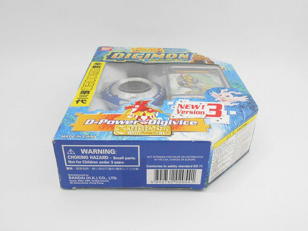 Bandai Digimon Tamers Digivice D-POWER Version 3 Dukemon D-Ark Takato Red New