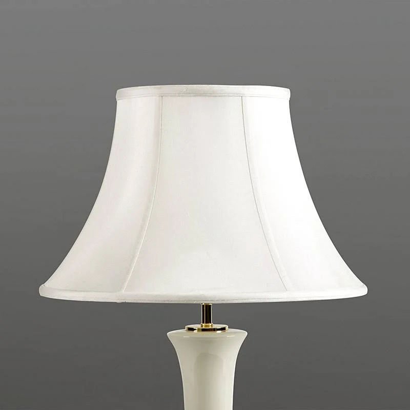 Couture Bell Lamp Shade Black Silk 18x22 - Ballard Designs