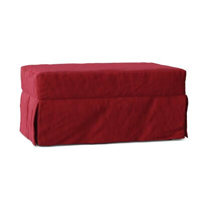 Birch Lane Fairchild 44x22 Rectangle Standard Ottoman Body Fabric: Bayou Flame