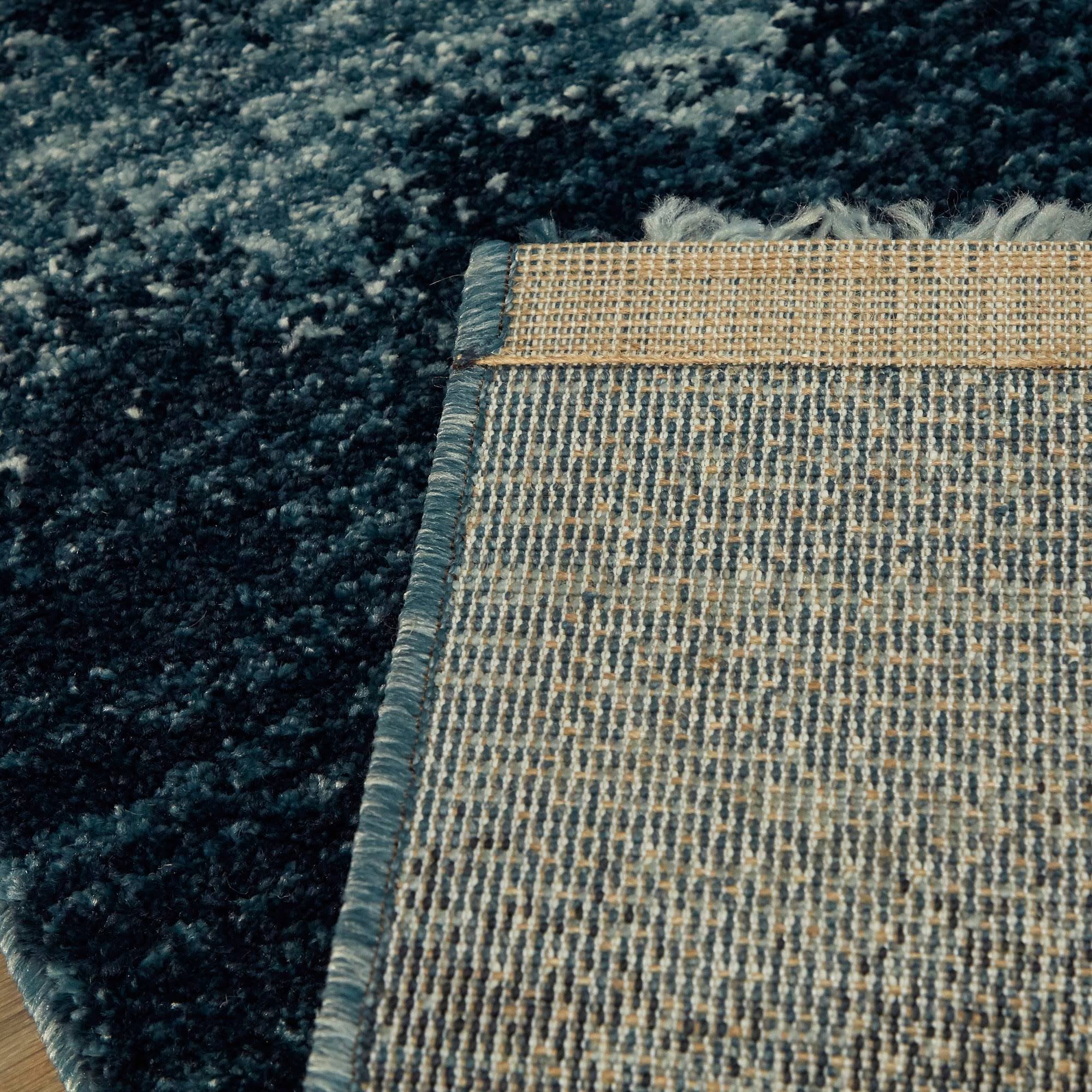 Martin Coastal Starfish Area Rug - 5&3x22 x 7& - Blue