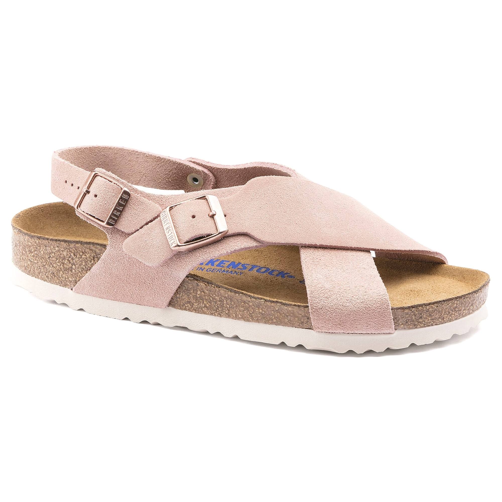 Birkenstock Sandals Tulum Red Suede EU 36 / Light Rose