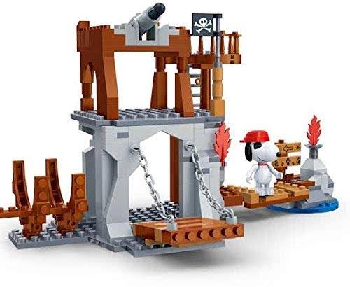 Banbao 7518 Snoopy Pirate Watchtower, Multi-Colour